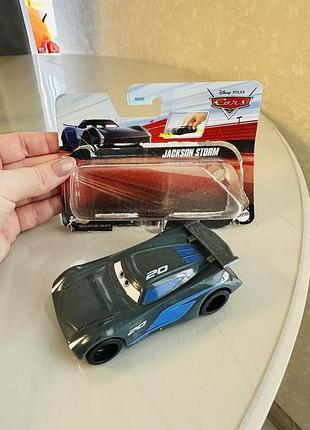 Машинка mattel cars jacksom storm