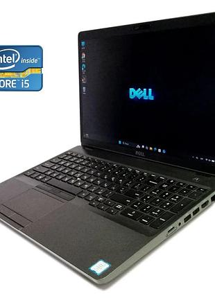 Ноутбук dell latitude 5501 / 15.6" (1920x1080) ips / intel core i5-9400h (4 (8) ядра по 2.5 - 4.3 ghz) / 8 gb ddr4 / 256 gb ssd /