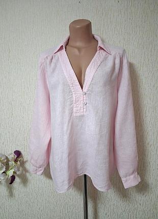 Лляна блуза zara p. l