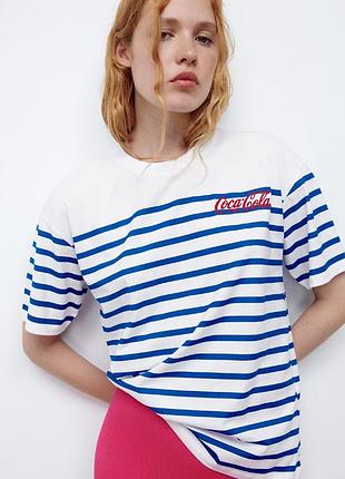 Футболка cocacola  zara