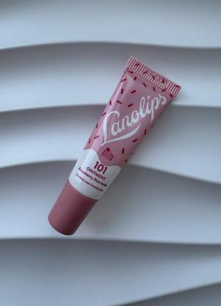 Бальзам для губ lanolips 101 ointment multi-balm strawberry, 3г
