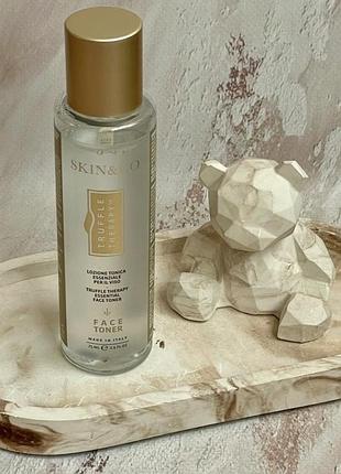Тонер тонік для обличчя з чорним трюфелем skin & co truttle therapy face skin toner