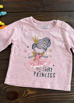 Кофтинка, лонгслів для дівчинки primark