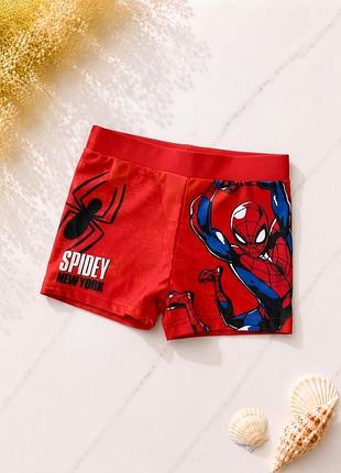 Плавки-шорти spider-man / spidey для хлопчика 🌊🕷️ | 110 розмір