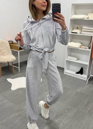 Базовый костюм двойка велюр люкс ✨ топ цена и качество