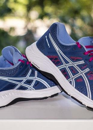 Кросівки asics gel-contend 5 run women's 1012a234 blue/white 36 р. оригінал