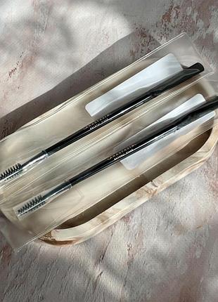 Аплікатор шпатель щіточка для брів anastasia beverly hills brow freeze dual-ended applicator