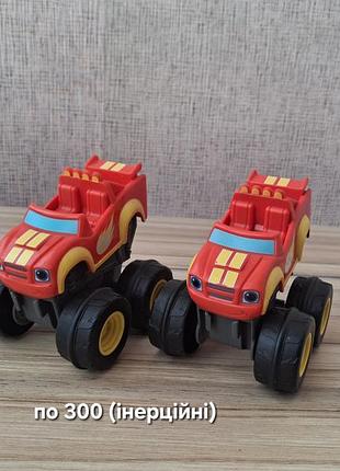 Інерційна машинка вспиш і чудо машини  blaze & the monster machines