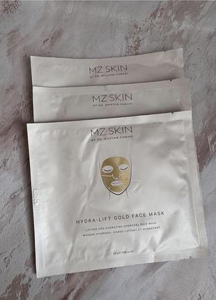 Ліфтинг маска для обличчя mz skin hydra-lift gold face mask