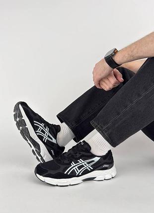 Чоловічі кросівки asics gel-nyc black white
