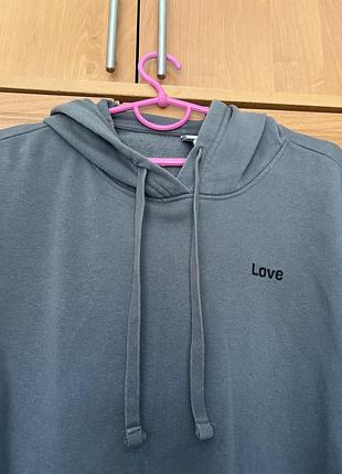 Сіре худі h&m 2