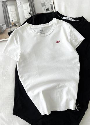 Футболка levis міні лого