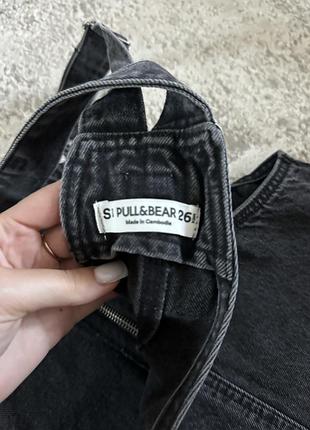 Джинсовий сарафан pull and bear 2