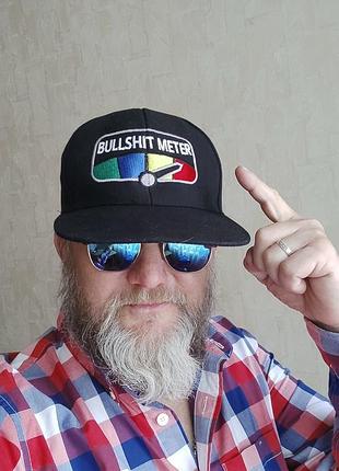 Кепка, бейсболка — снепбек від британського бренда result headwear. з прикольним, іронічним написом.