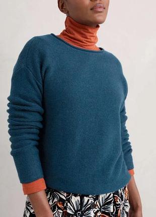 Шерстяной вязаный свитер seasalt cornwall fruity jumper ii кофта джемпер свитшот
