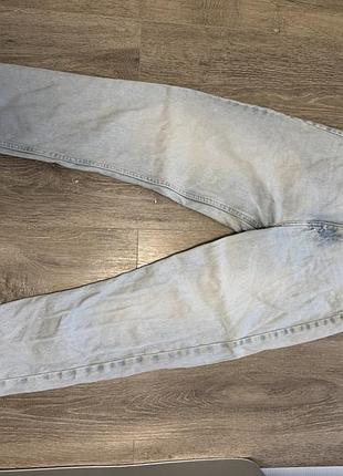 Джинси sinsay mom fit світло-блакитні, розмір xs (34)
