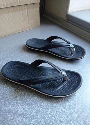 Крокси шльопанці вьєтнамки тапки crocs crocband flip