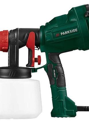 Фарбопульт электрический parkside pfs 400 a1 400вт бачок 900мл производительность 500 мл/мин gx-89