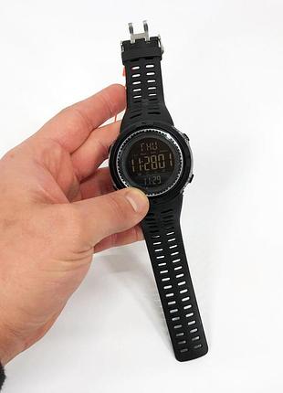 Військовий годинник з батарейкою skmei 2070bk black, військовий aj-102 тактичний годинник top shop ua_