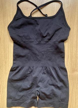 Жіночий спортивний ромпер з пушапом і утяжкою розмір xs