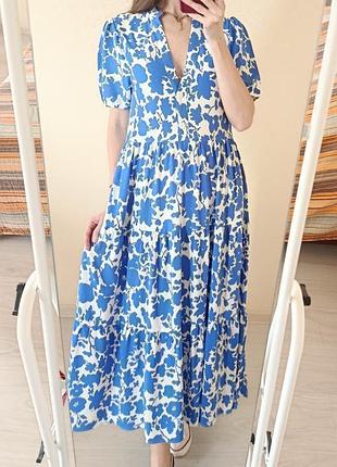 Легкое летнее платье zara