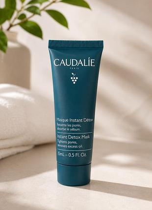 Маска-детокс для обличчя caudalie vinergetic c+ instant detox mask 15 мл