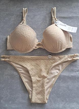 Раздельный купальник, 75d (34d), плавки l (m), hunkemoller