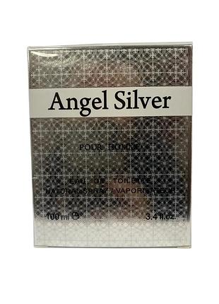 Мужская туалетная вода аромат angel silver 100 мл
