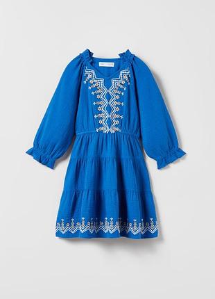 Платье zara 9 гг, можно для близнецов