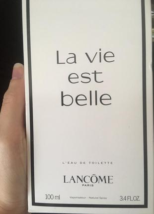 Парфуми lancome “la vie est belle “ 100 ml5 фото