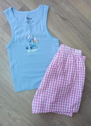 Летняя хлопковая пижамка от primark