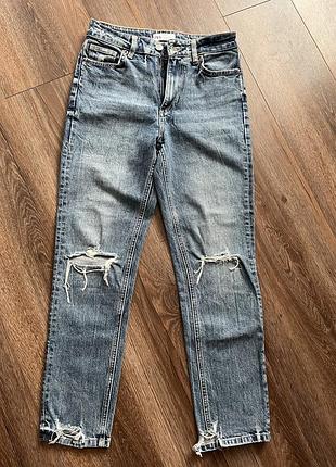 Жіночі джинси zara, 36 розмір, s, в ідеальному стані