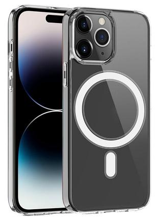 Чохол cosmic acrylic magsafe hq for apple iphone 15 pro transparent