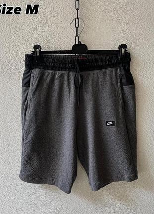 Оригінальні чоловічі шорти nike sportswear modern розмір m сірого кольору