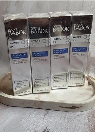 Крем для обличчя з гіалуроновою кислотою doctor babor hydro rx hyaluron cream