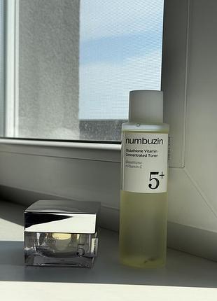 Numbuzin glutathione vitamin dark spot cream concentrated toner