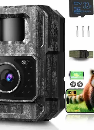 Фотопастка maxdone ph960w-ct, камера спостереження з датчиком руху, нічне бачення