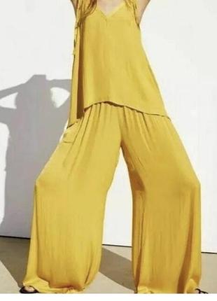 Літні брюки палаццо zara