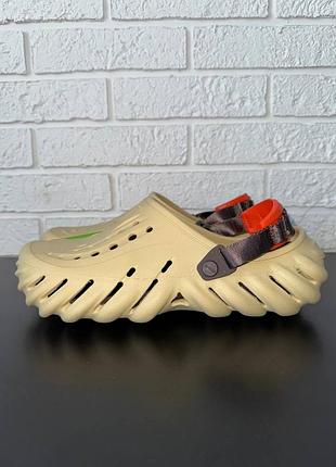 Нові оригінальні крокси crocs echo clog sandstorm р. 43-44