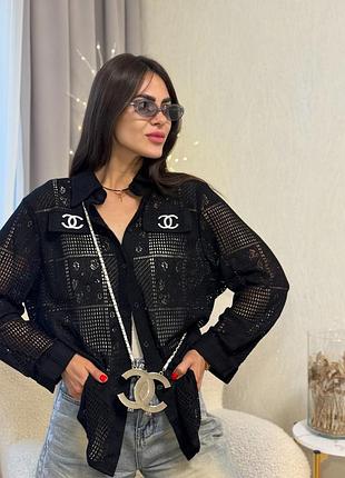 Сорочка жіноча оверна сорочка кружевна