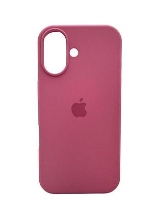 Чохол для смартфона silicone full case aa open cam for apple iphone 17 6,light pink