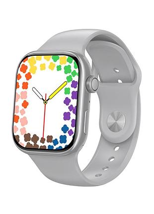 Смарт-годинник borofone bd14 plus 51mm. 200 mah. ip54 smart watch(call version) silver