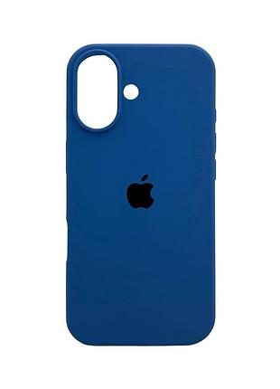 Чохол для смартфона silicone full case aa open cam for apple iphone 17 3, royal blue