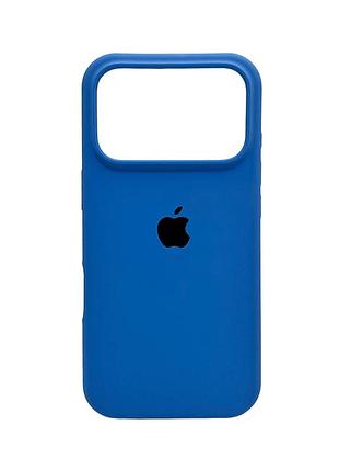 Чохол для смартфона silicone full case aa open cam for apple iphone 17 pro max 3, royal blue