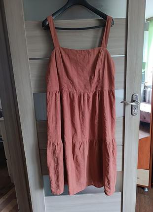 Натуральний сарафан primark