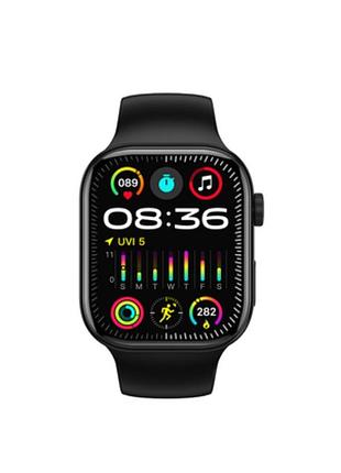 Смарт-годинник borofone bd14 plus 51mm. 200 mah. ip54 black smart watch(call version) black