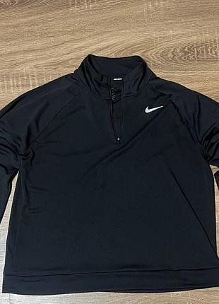 Мужская кофта nike, для бега, спорта, тренировок, черная, размер хл