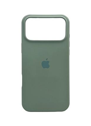 Чохол для смартфона silicone full case aa open cam for apple iphone 17 pro max 48,sky blue