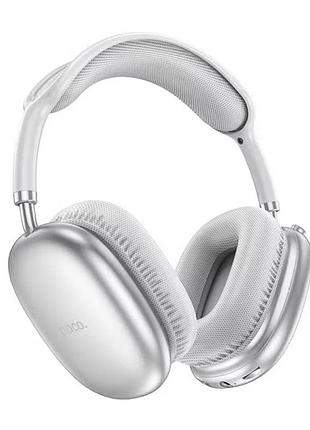 Бездротові накладні навушники hoco w35 air triumph bt headset silver