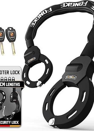 Протиугінний замок-наручники з посиленим ланцюгом fongke (handcuff chain lock)